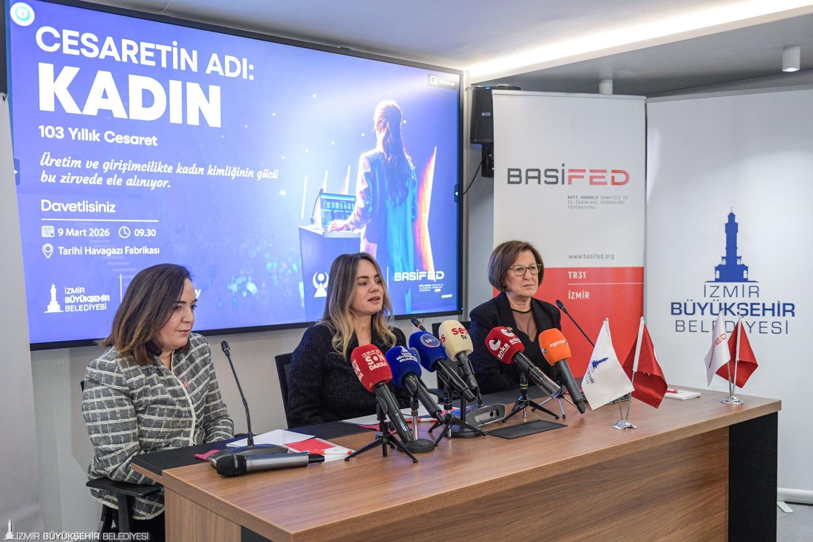 İzmir’de “Cesaretin Adı: Kadın” zirvesi başlıyor