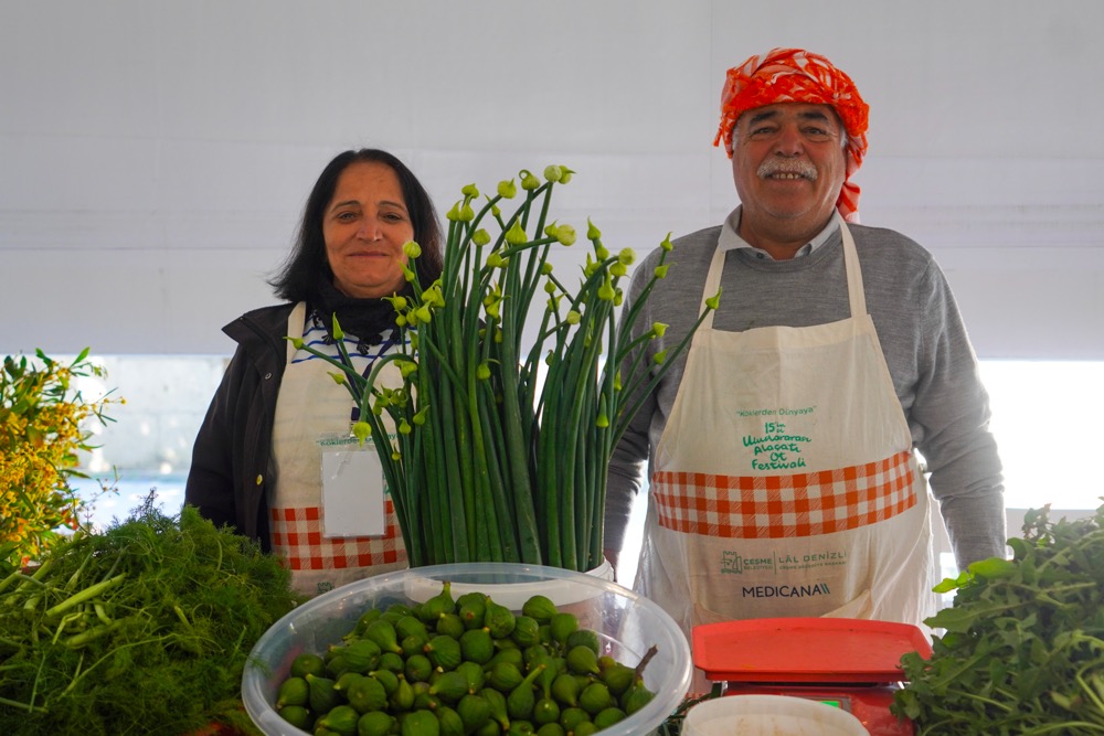 15.Uluslararası Alaçatı Ot Festivali’nde stantlar açıldı, yarışmalar ve etkinlikler hafta sonu boyunca sürüyor