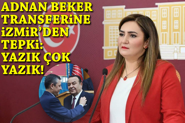 Özel rozet takmıştı: İzmir milletvekilinden tepki!