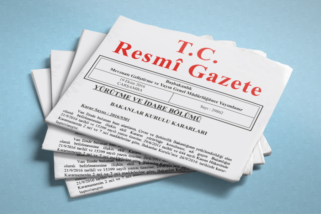 Resmi Gazete’de kritik değişiklikler yayımlandı