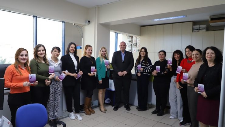 Başkan Çiçek Kadın Personelleri Unutmadı