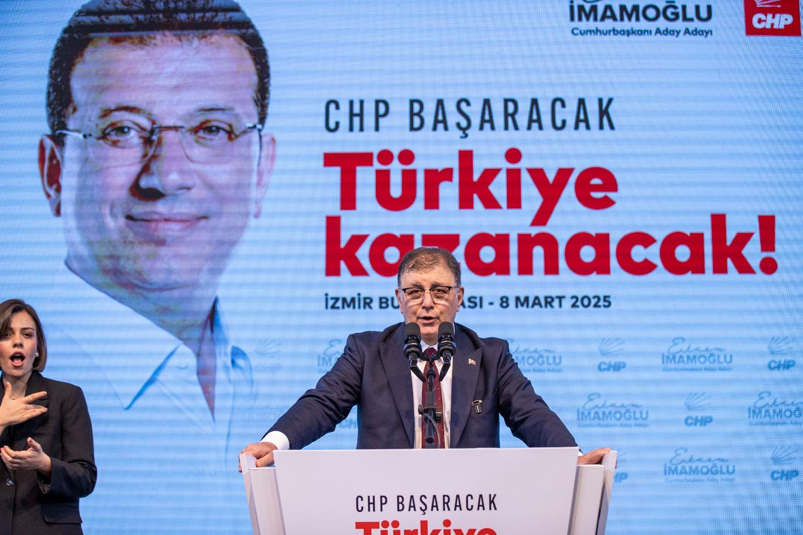 Cemil Tugay: “Bugün cesur bir yüreği hazırlandığı yolculukta selamlamak için buradayız” 