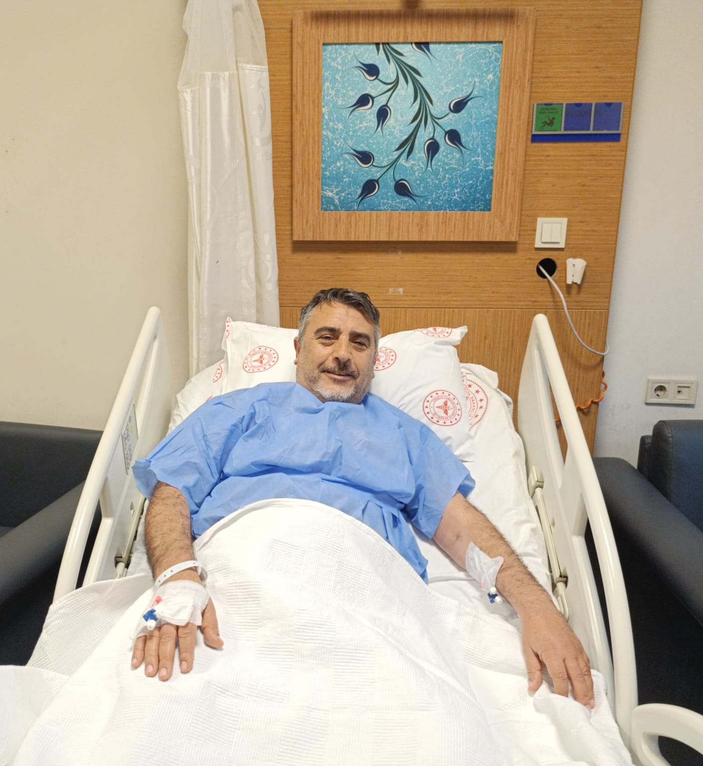 MECLİS ÜYESİ MEHMET GÜLCAN’IN SAĞLIK DURUMU İYİYE GİDİYOR