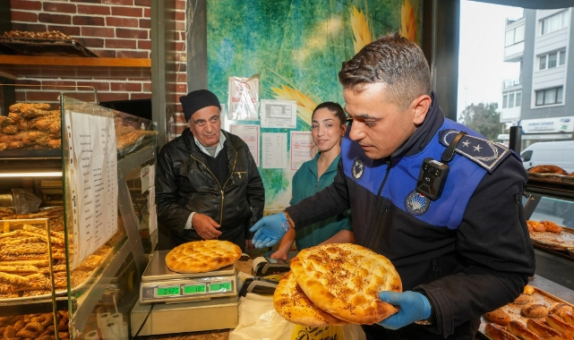 Gaziemir'in fırınlarında sıkı denetim