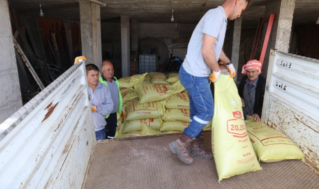 Güzelbahçe Belediyesi'nden Çiftçiye Desteğe Devam
