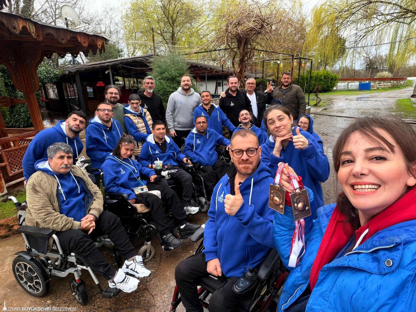 Büyükşehir’in boccia takımı, bronz madalya ile döndü