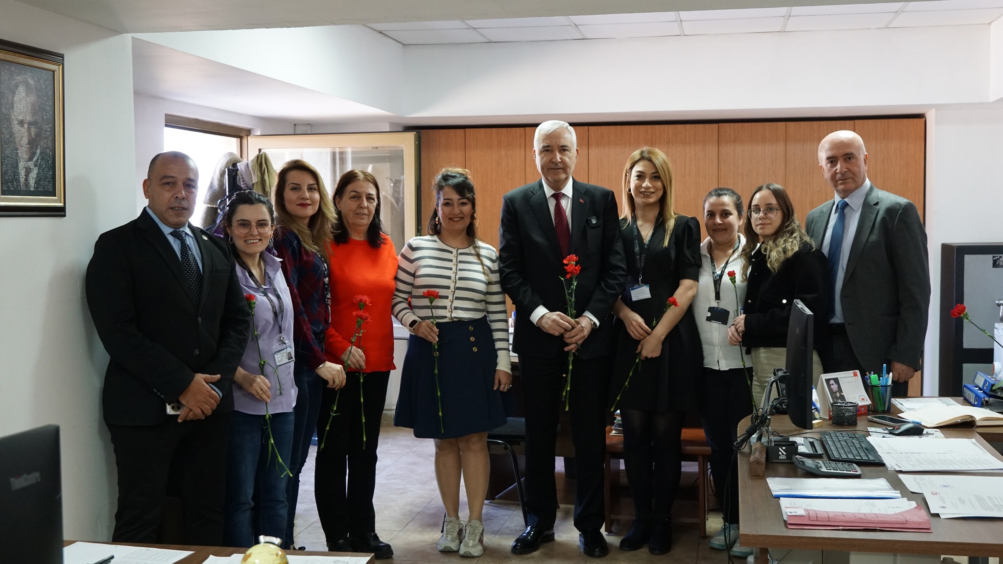 Başkan T&uuml;rkmen Kemalpaşa Belediyesi &Ccedil;alışanları ile  3