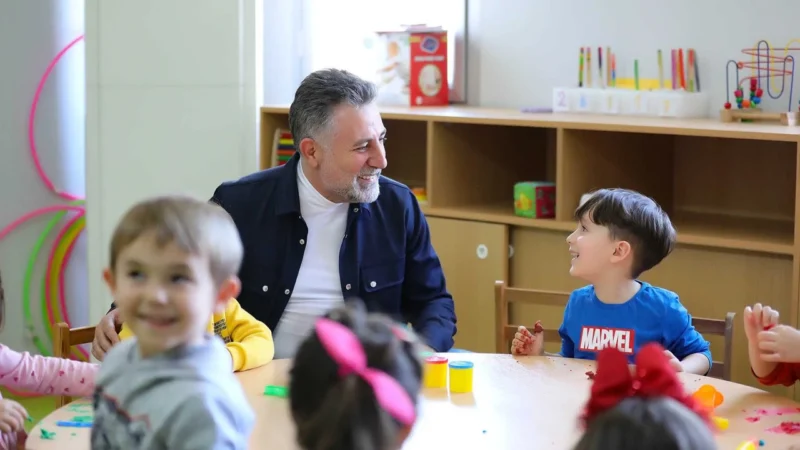 Okul öncesi eğitim çalışmalarıyla İzmir’de fark yaratan Bayraklı Belediyesi, Postacılar’da
