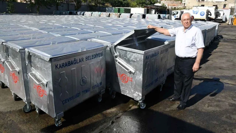 Karabağlar Belediyesi, ilçenin daha temiz tutulması ve vatandaşlara daha sağlıklı