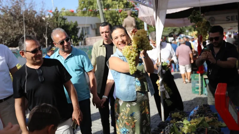 Gökçealan Osmancık Üzüm Şenliği bu yıl coğrafi işaret belgesi ile