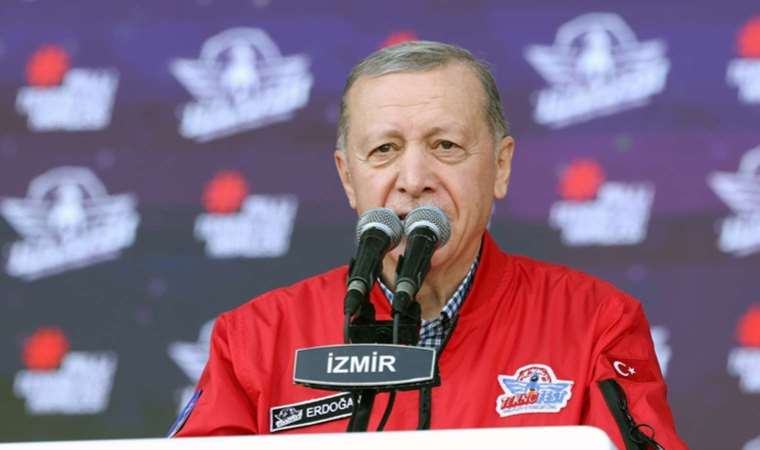 AKP'li Cumhurbaşkanı Erdoğan İzmir Teknofest'te yaptığı konuşmada da CHP lideri