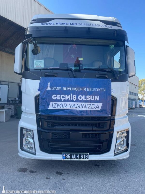 İzmir Büyükşehir Belediyesi, 11 ili etkileyen 6 Şubat’taki Kahramanmaraş merkezli