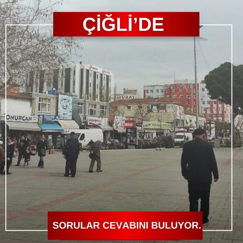 Geçen hafta Çiğli'de neler oluyor başlığı ile 15 soru sormuştuk.