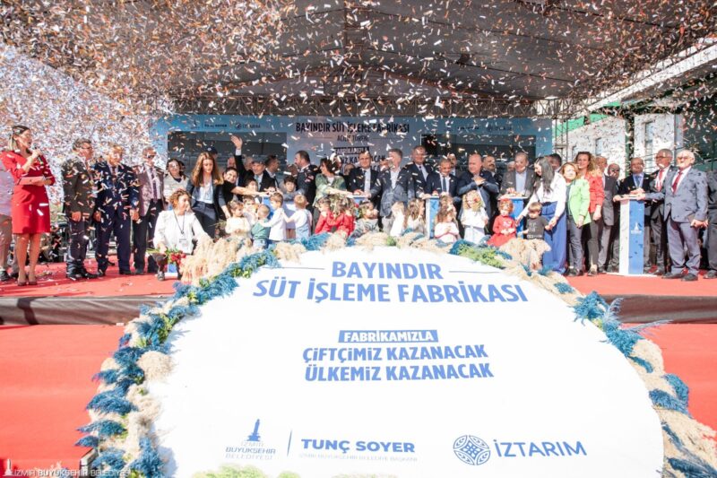 İzmir Büyükşehir Belediyesi’nin 350 milyon liralık öz kaynağıyla kurduğu, hem