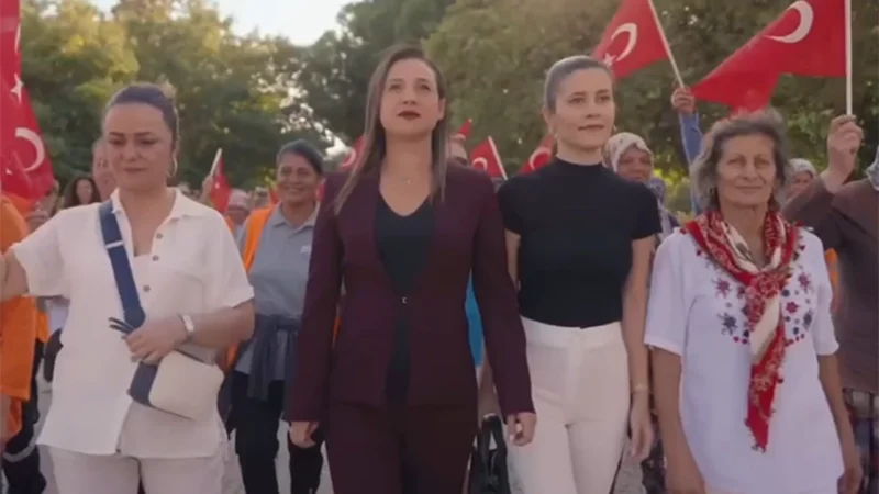 Efes Selçuk Belediye Başkanı Filiz Ceritoğlu Sengel Cumhuriyet’in 100. Yılına