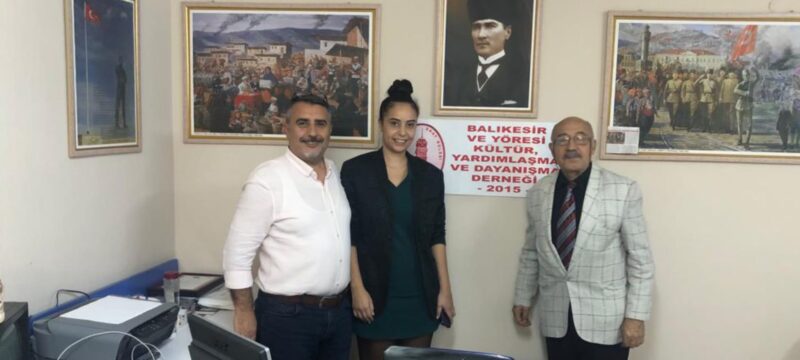 Balıkesir Yöresel Yardımlaşma ve Kültür Derneği'nde yine bugün önemli bir