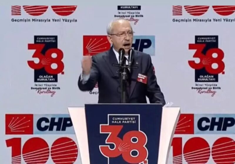 CHP 38. Olağan Kurultayı’nda CHP Genel Başkanı ve Adayı Kemal