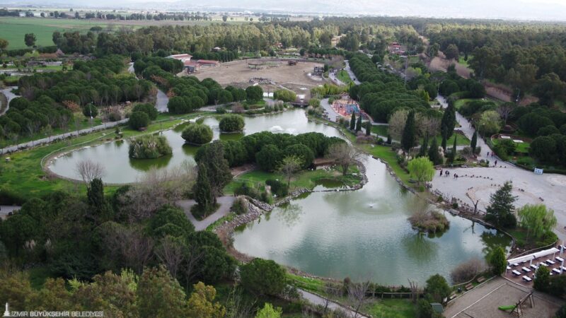 İzmir Doğal Yaşam Parkı, alt yapı yenileme çalışmaları nedeniyle 1-31