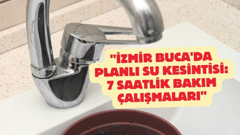 İZSU, İzmir'de su kesintisi konusunda uyarılarda bulundu. Yaşanan arızalar nedeniyle