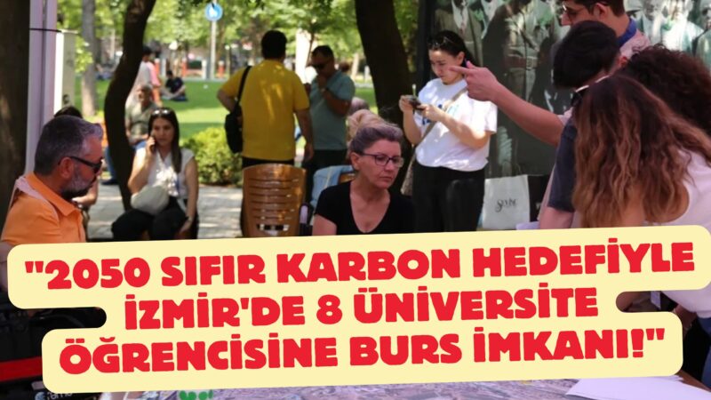 İzmir Büyükşehir Belediyesi, sürdürülebilir bir ulaşım ve 2050’de sıfır karbon