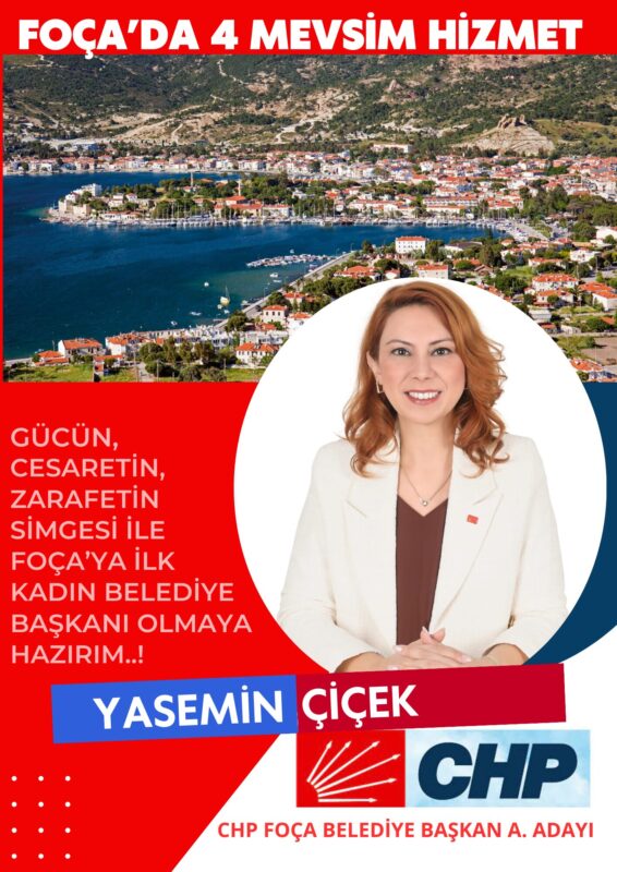 Gücün ,cesaretin, zarafetin simgesi ile Foça'ya ilk kadın belediye başkanı
