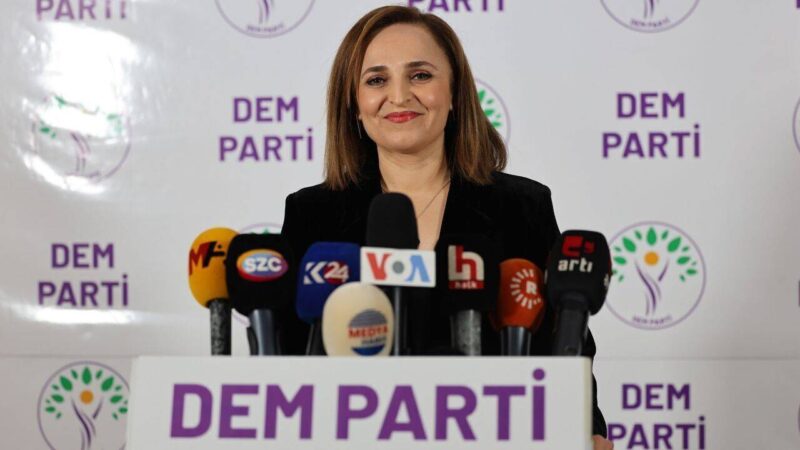 Halkların Eşitlik ve Demokrasi Partisi (DEM Parti) Sözcüsü Ayşegül Doğan,
