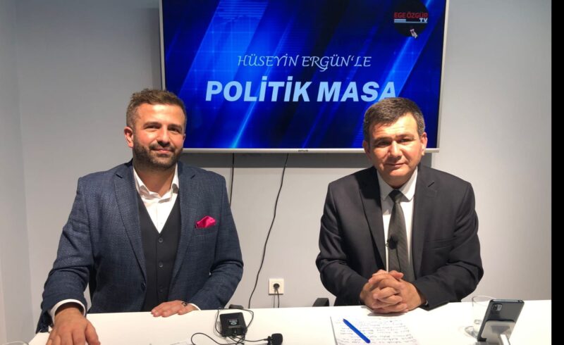 Ege Özgür TV'de Hüseyin Ergün'le konuğu olan Buca Belediye Başkan