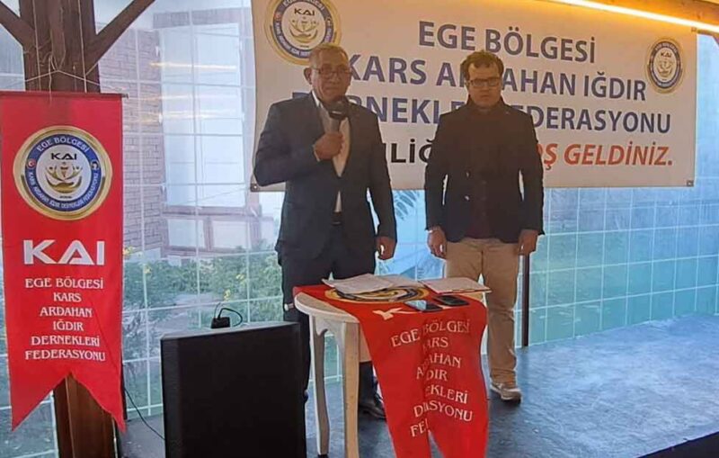 Yerel seçimler yaklaşırken Kars, Ardahan, Iğdır Dernekler Federasyonu Başkanı Çetin