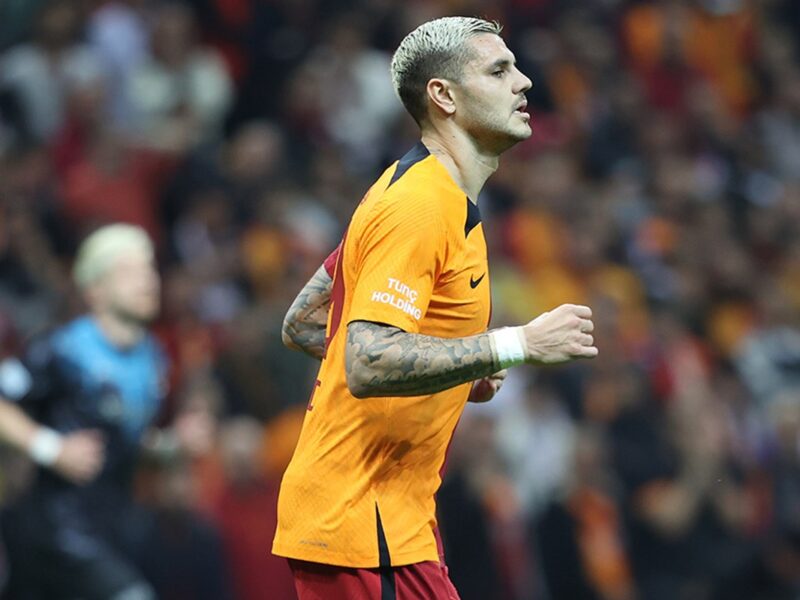 Bir süredir sakatlık yaşayan Galatasaray'ın yıldız oyuncusu Mauro Icardi'nin Trabzonspor
