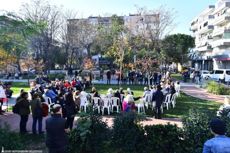 İzmir Büyükşehir Belediye Başkanı Tunç Soyer’in İzmirlileri yeşil alanlarla sağlıklı