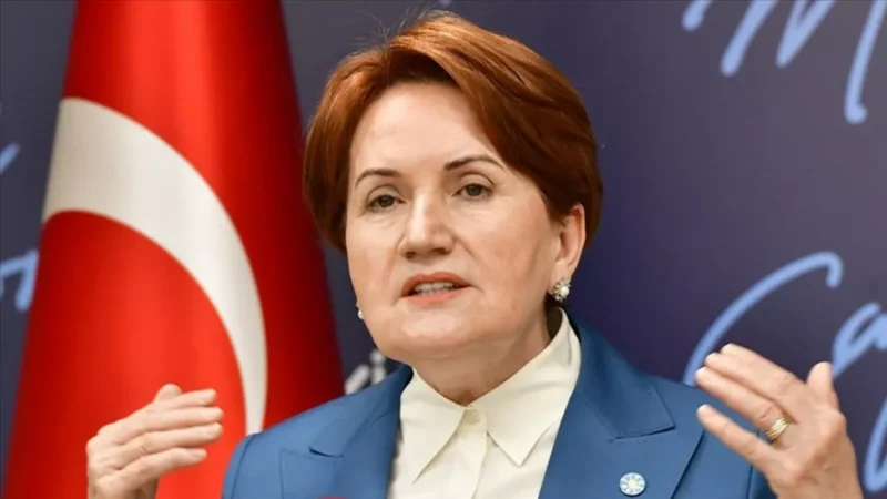 İYİ Parti Genel Başkanı Meral Akşener partinin grup toplantısında İzmir'den