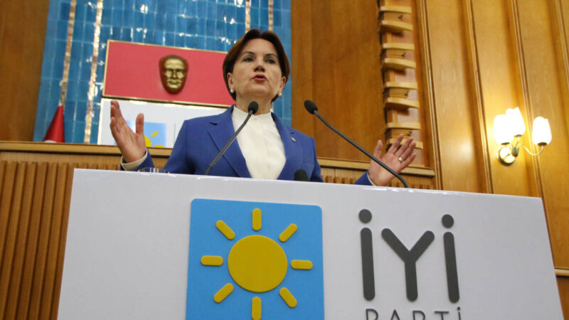İYİ Parti lideri Akşener, partisinin grup toplantısında konuşuyor. AKP'li Cumhurbaşkanı