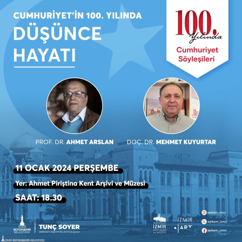 Cumhuriyet Söyleşileri, “Cumhuriyetin 100. Yılında Düşünce Hayatı” başlığı ile devam