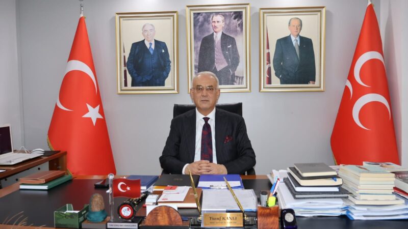 MHP Adana İl Başkanı Yusuf Kanlı, MHP’li Adana Büyükşehir Belediyesi’nin