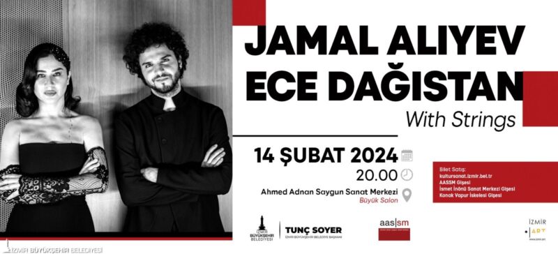 İzmir Büyükşehir Belediyesi Ahmed Adnan Saygun Sanat Merkezi Şubat ayında