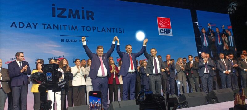 CHP’nin İzmir Büyükşehir Belediye Başkan Adayı Cemil Tugay ve 30