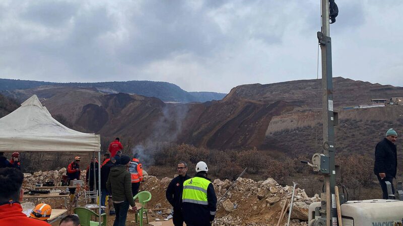9 işçinin siyanürlü liç yığınının altında kaldığı Erzincan’ın İliç ilçesindeki