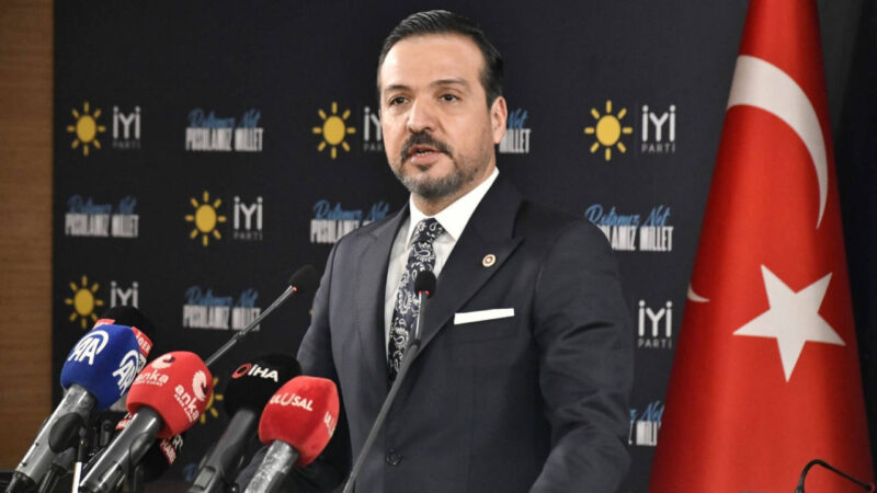 İYİ Parti Sözcüsü ve Ankara Milletvekili Kürşad Zorlu, “bazı illerdeki