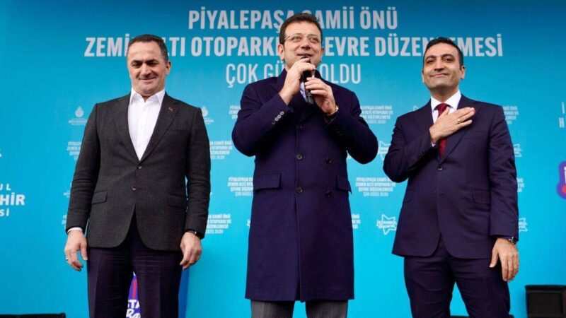 İBB Başkanı Ekrem İmamoğlu Beyoğlu'nda konuştu. Kentsel dönüşüm kapsamında belirlenen