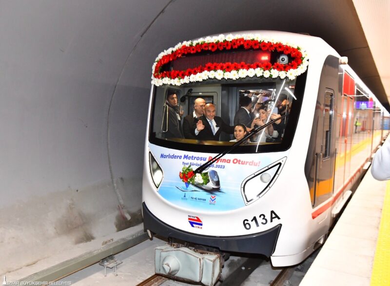 İzmir Büyükşehir Belediyesi, Çiğli Tramvayı’nın ardından Narlıdere Metrosu'nu da 24