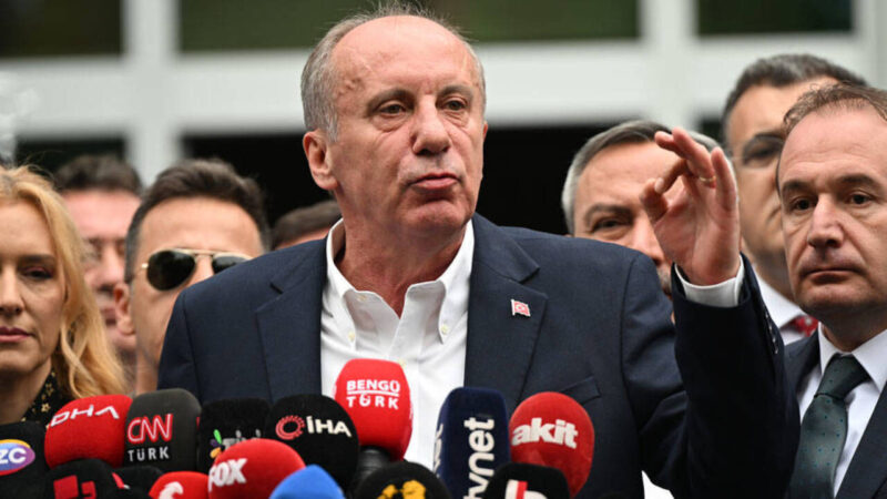 Memleket Partisi Genel Başkanı Muharrem İnce, muhalefetin büyük bir iş