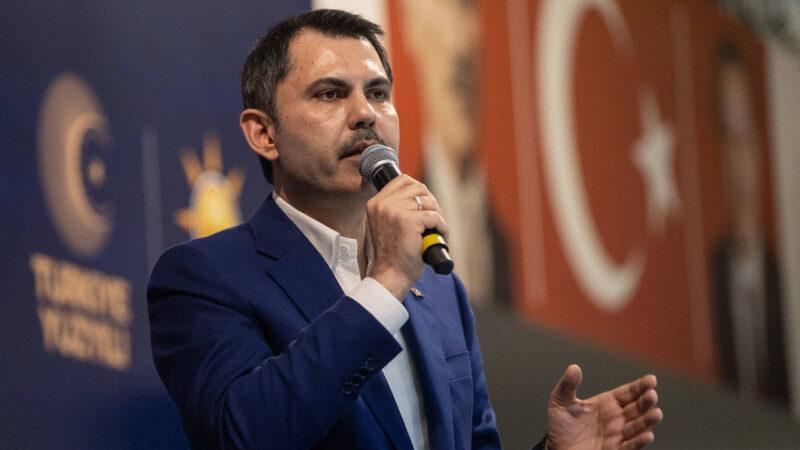 AKP'nin İstanbul adayı Murat Kurum'un, Erzincan'ın İliç ilçesindeki maden faciası