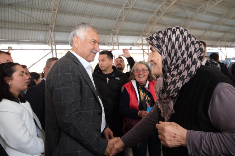 Adana Büyükşehir Belediye Başkanı Zeydan Karalar, CHP Sarıçam Belediye Başkan