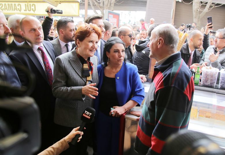 Akşener’i İYİ Parti İl Başkanı Serdar Ulucan, İYİ Parti 