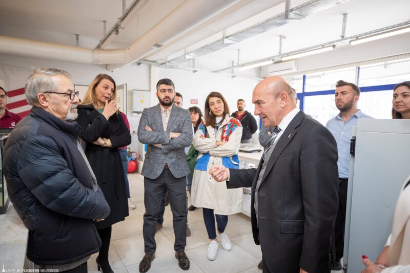 Bilim Akademisi Üyesi Prof. Dr. Naci Görür, İzmir Büyükşehir Belediye