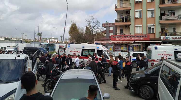 Antalya’da alacak verecek meselesi yüzünden çıktığı iddia edilen çatışmada ilk