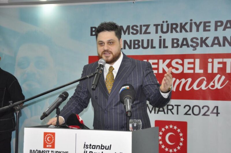 BTP lideri Hüseyin Baş, İstanbul teşkilatıyla buluşmasında konuştu.