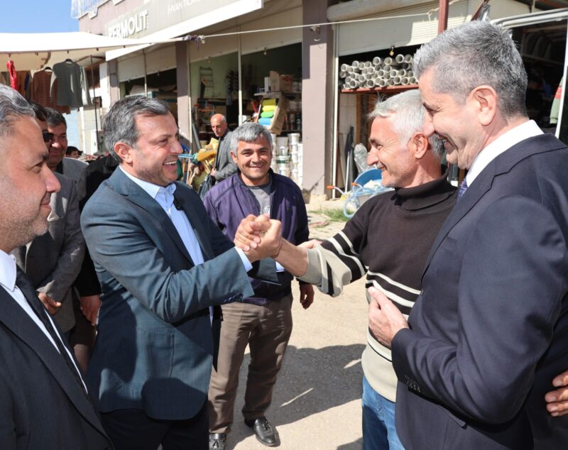 İmamoğlu ilçesini ziyareti sırasında kendisine “Allah senden razı olsun. Ömrün
