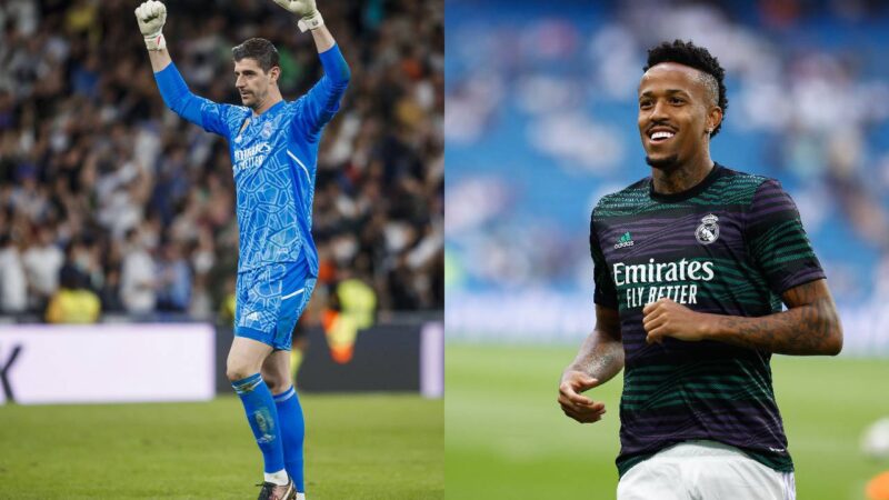 Real Madrid'de sezon başında çapraz bağları kopan Eder Militao ve