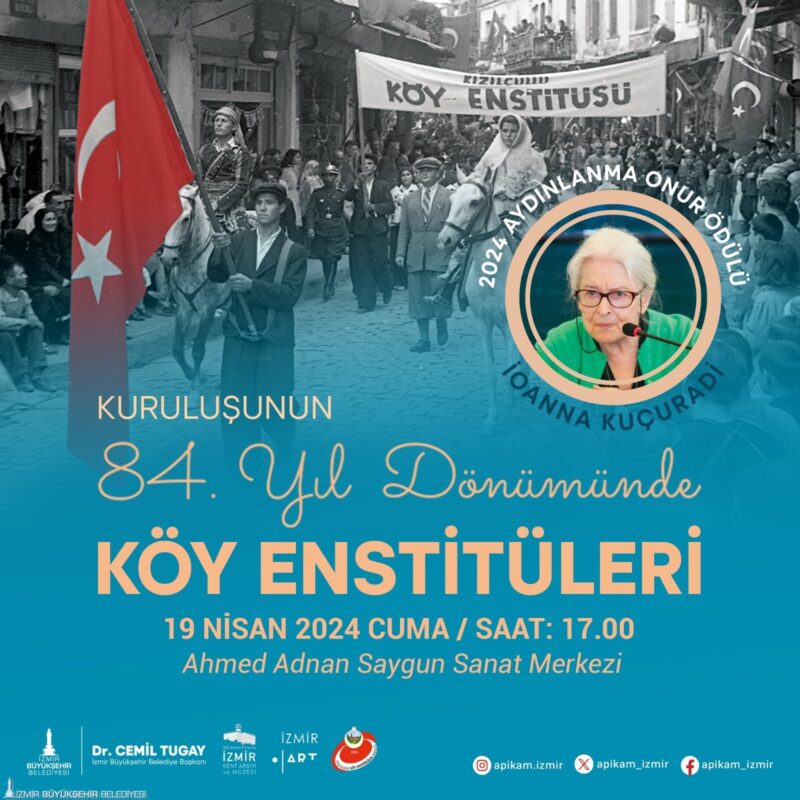İzmir Büyükşehir Belediyesi, Türkiye Cumhuriyeti’nin aydınlanma merkezleri Köy Enstitüleri’nin kuruluş